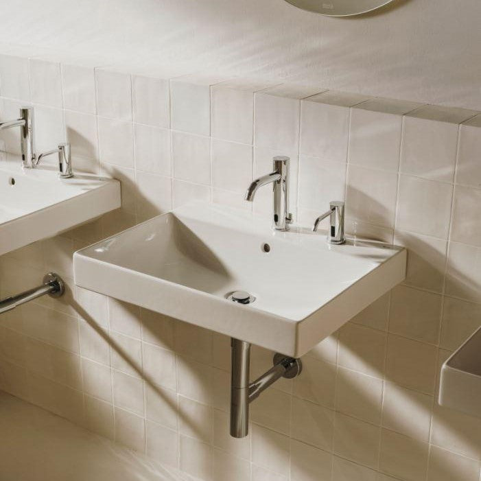A327686000 Roca ONA 60 x 46 cm pravokotni keramični umivalnik z odprtino za armaturo