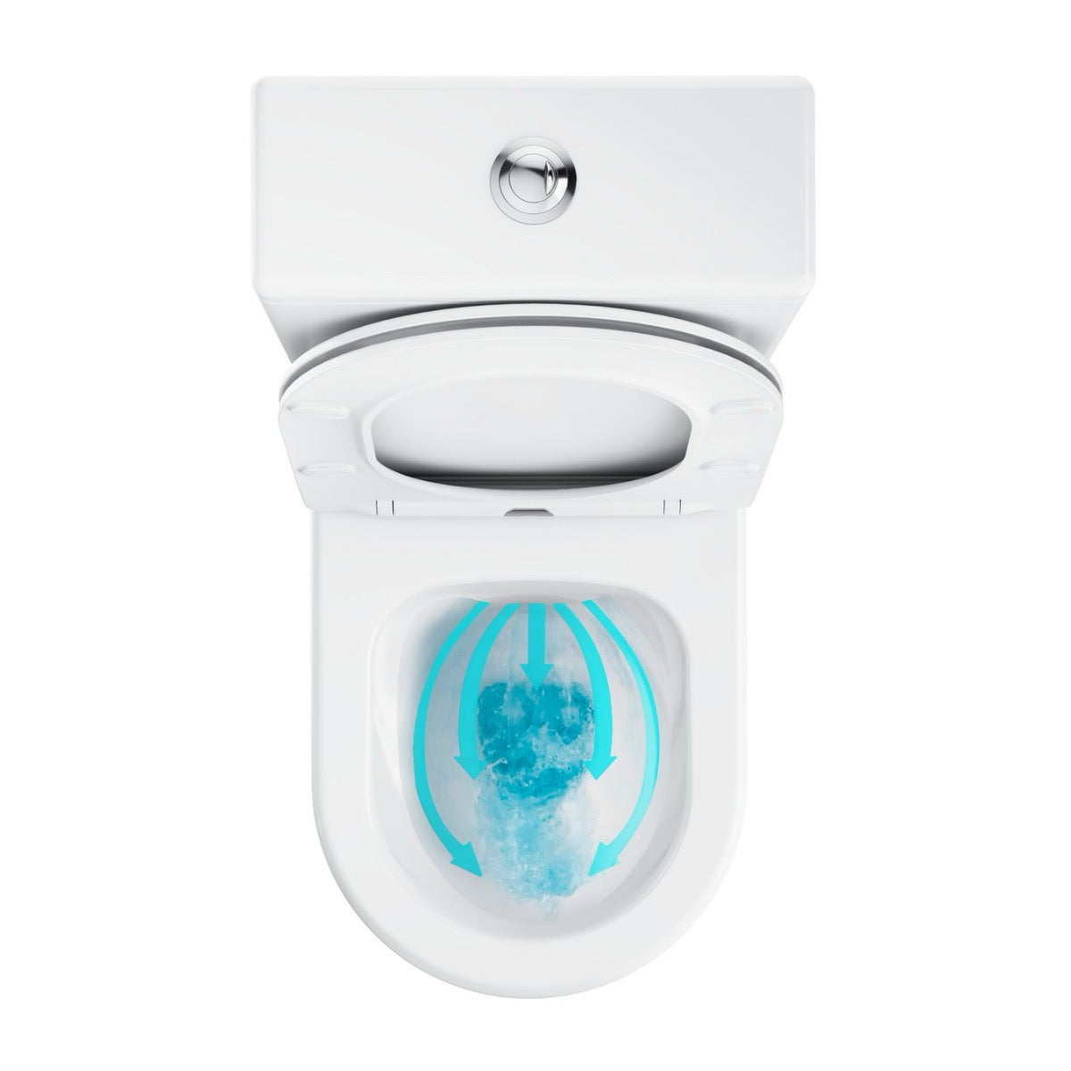 X01872 Ravak Elegant talna brezrobna WC školjka monoblok z WC desko s počasnim zapiranjem