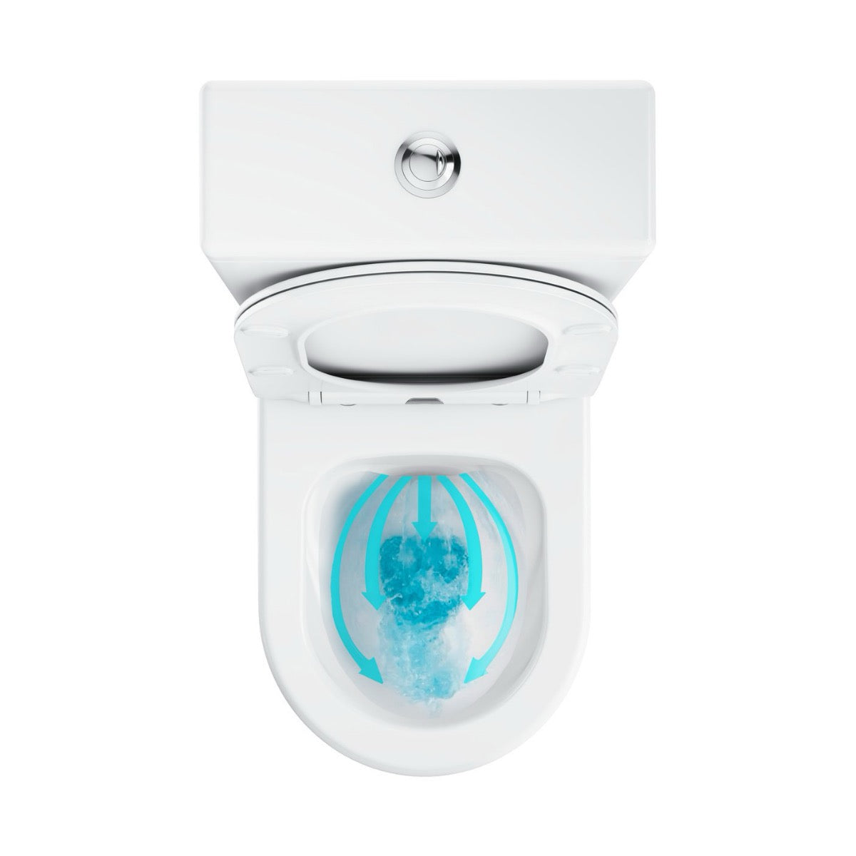 X01870 Ravak Optima talna brezrobna WC školjka monoblok z WC desko s počasnim zapiranjem