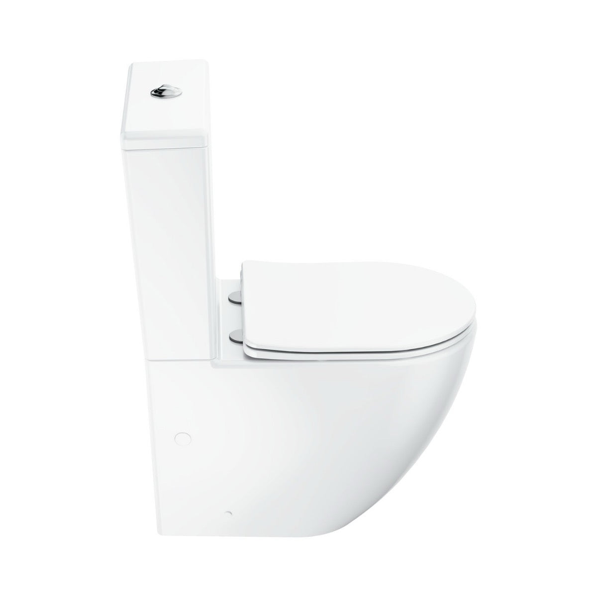 X01870 Ravak Optima talna brezrobna WC školjka monoblok z WC desko s počasnim zapiranjem