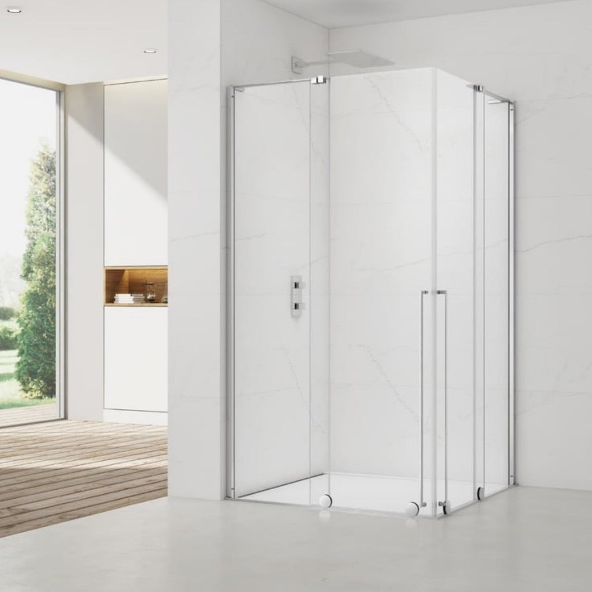 SATBWIXMN100110 SAT Walk-In Xmotion 110 x 100 pravokotna tuš kabina