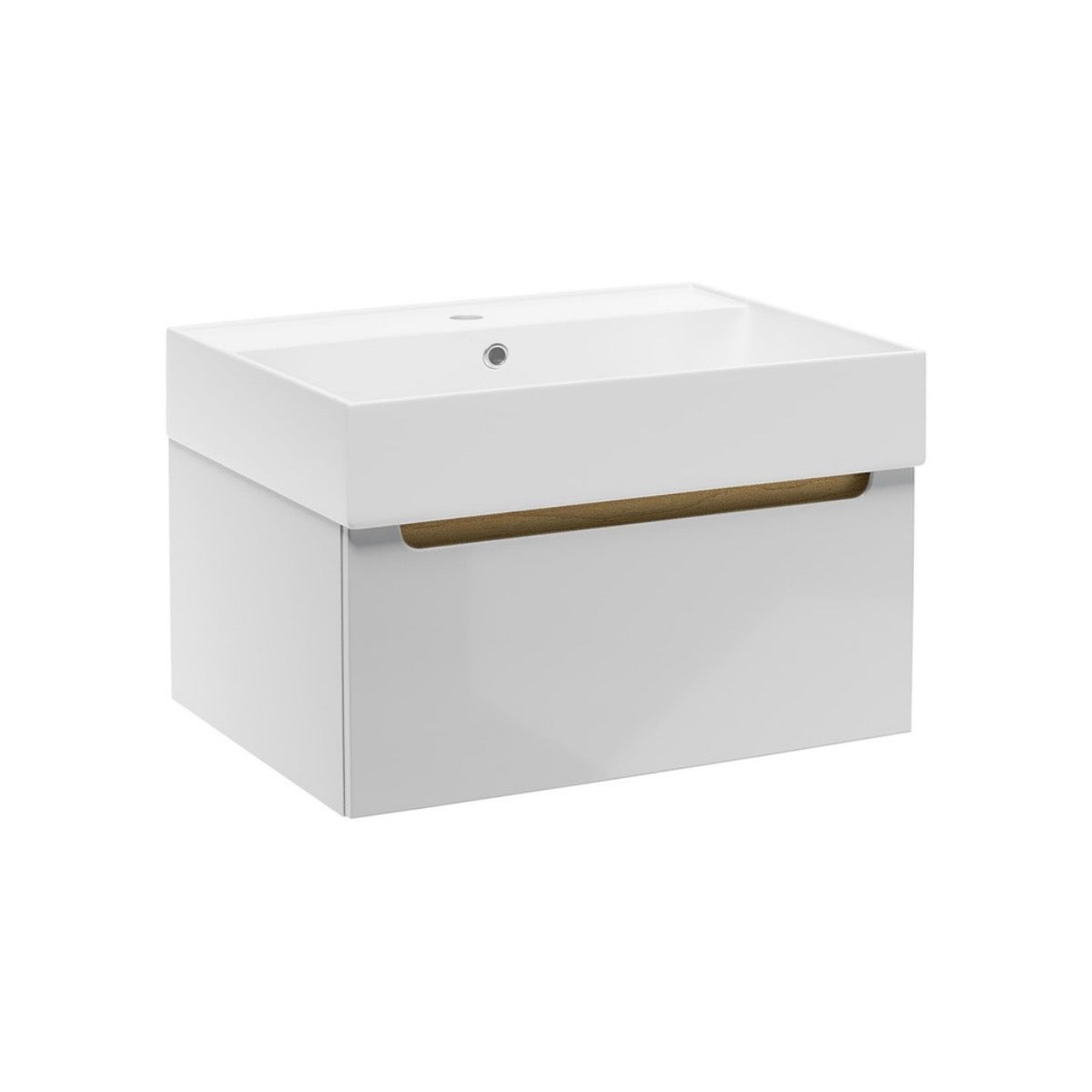 STILLAD06007U2 Naturel Stilla 60 x 45 cm umivalnik z omarico