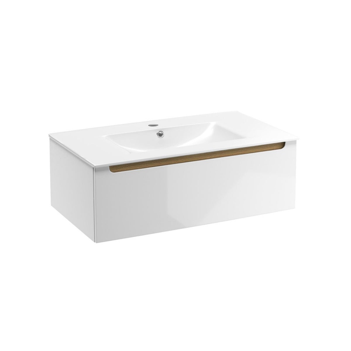 STILLAD08005U1 Naturel Stilla 80 x 45 cm umivalnik z omarico