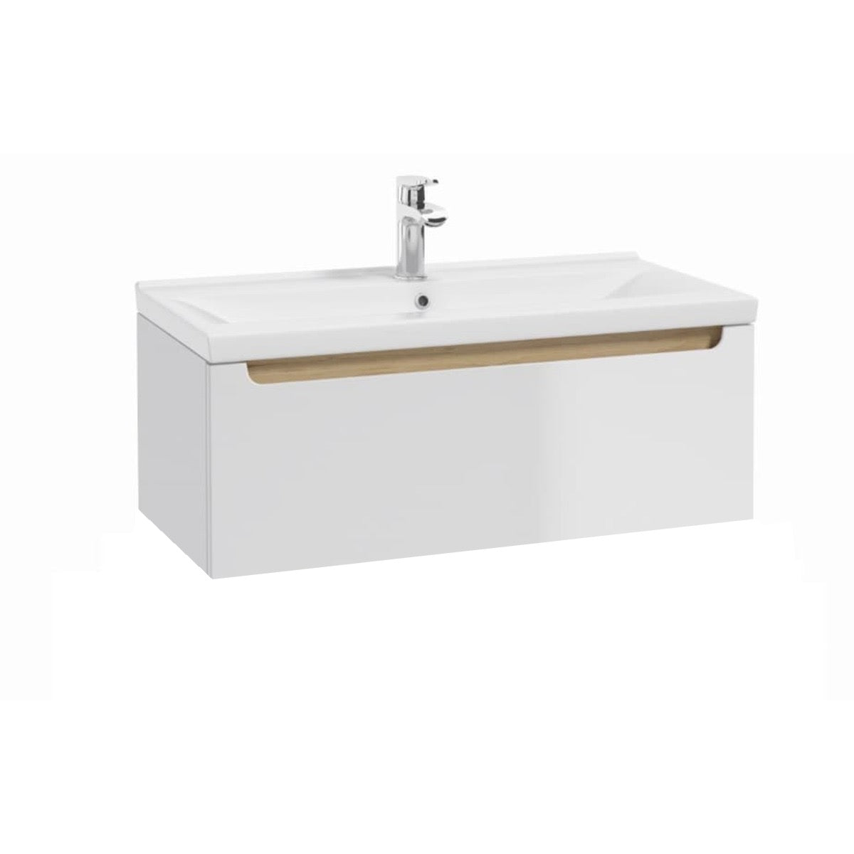 STILLAD08005U3 Naturel Stilla 80 x 45 cm umivalnik z omarico