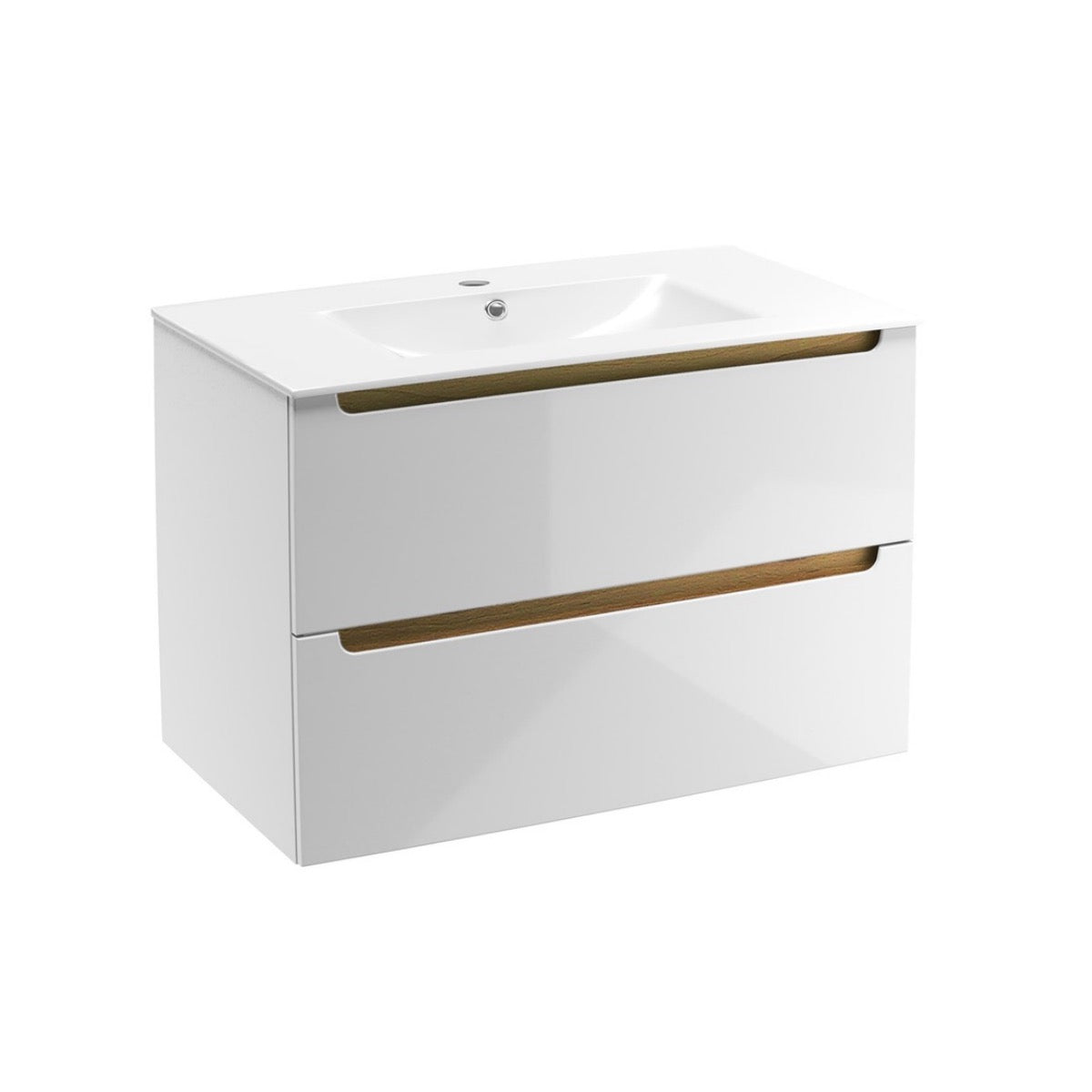 STILLAD08057U1 Naturel Stilla 80 x 45 cm umivalnik z omarico