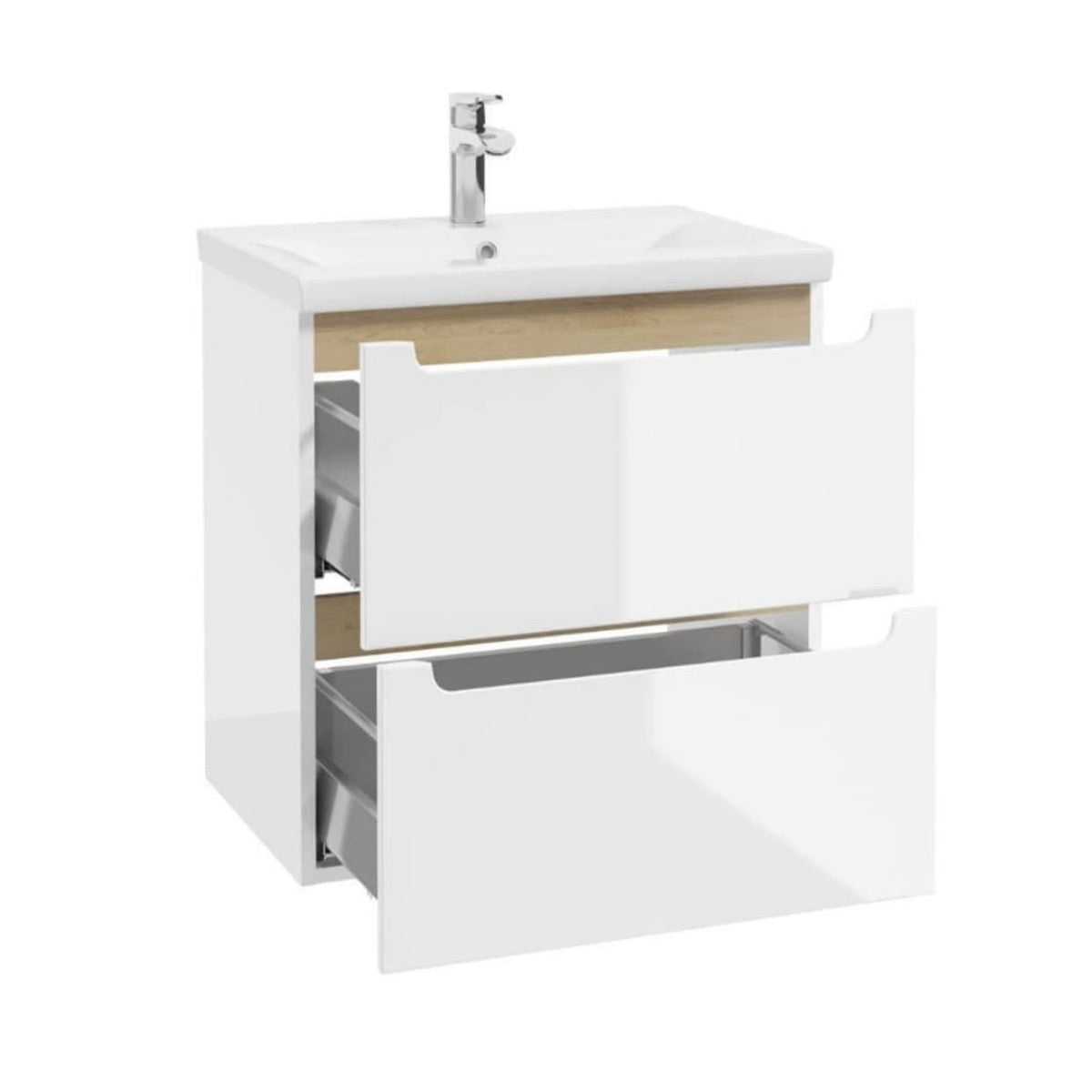 STILLAD06056U3 Naturel Stilla 60 x 45 cm umivalnik z omarico
