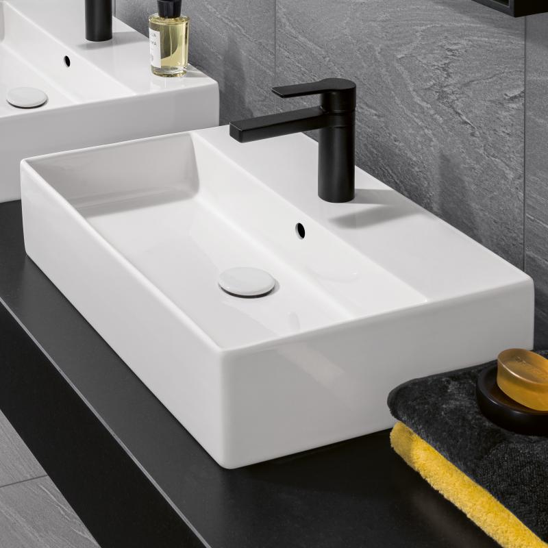 4A076001 Villeroy & Boch Memento 2.0 60 x 42 cm nadpultni keramični umivalnik z odprtino za armaturo