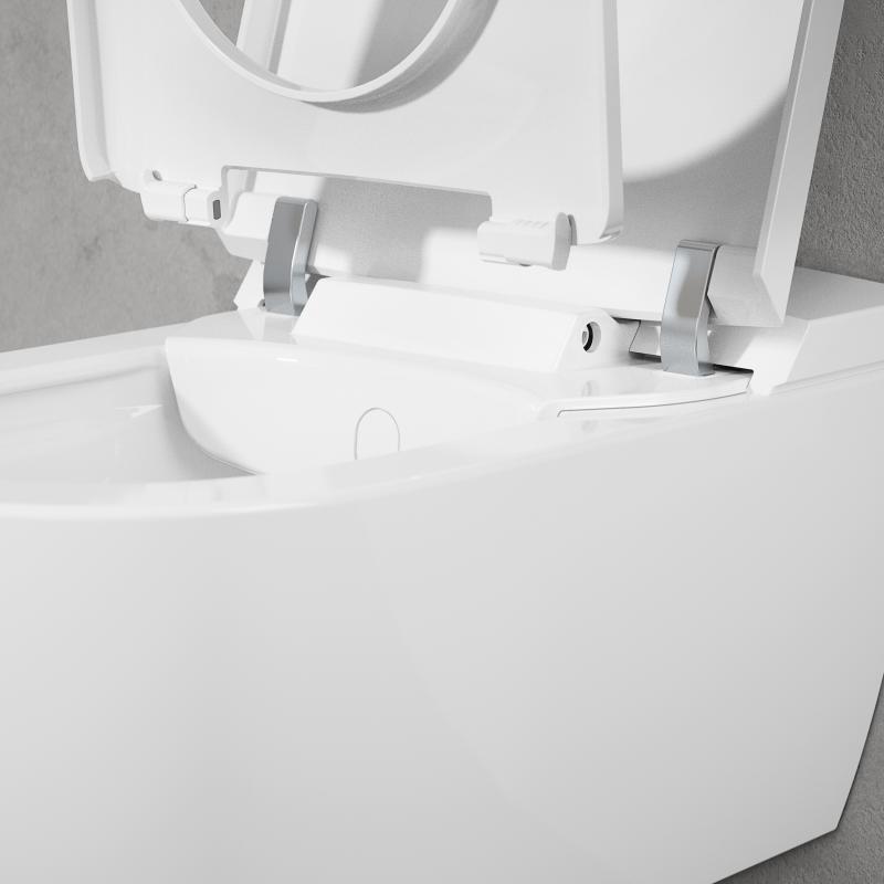 V0E100R1 Villeroy & Boch Viclean higienska brezrobna WC školjka z WC desko s počasnim zapiranjem