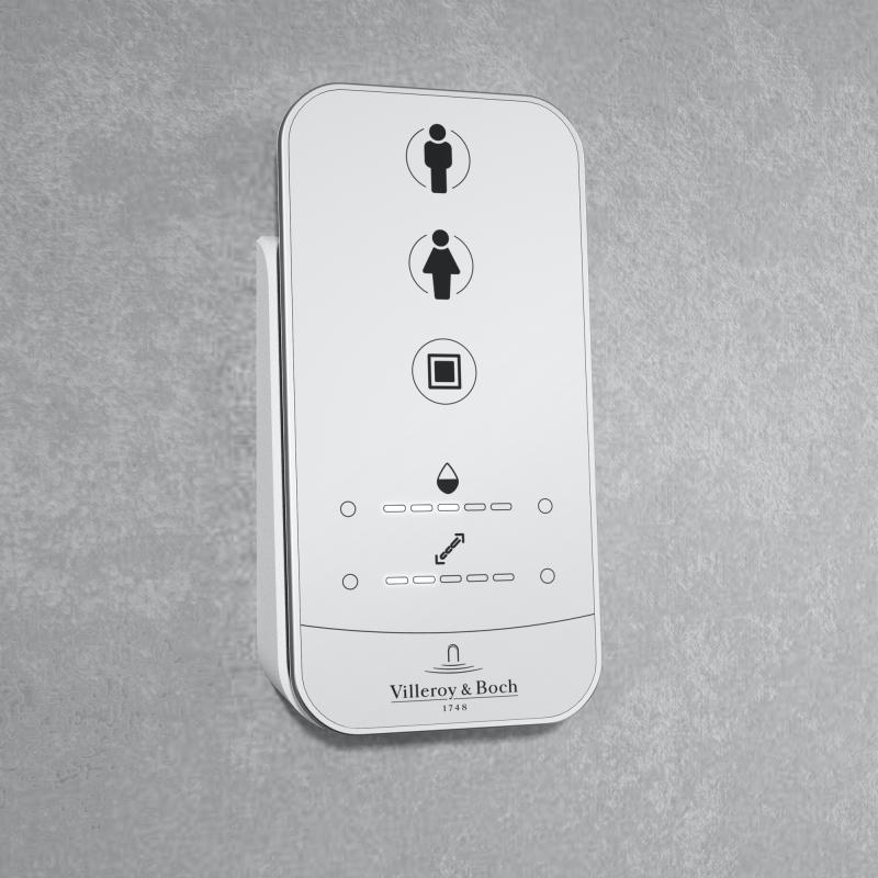 V0E100R1 Villeroy & Boch Viclean higienska brezrobna WC školjka z WC desko s počasnim zapiranjem