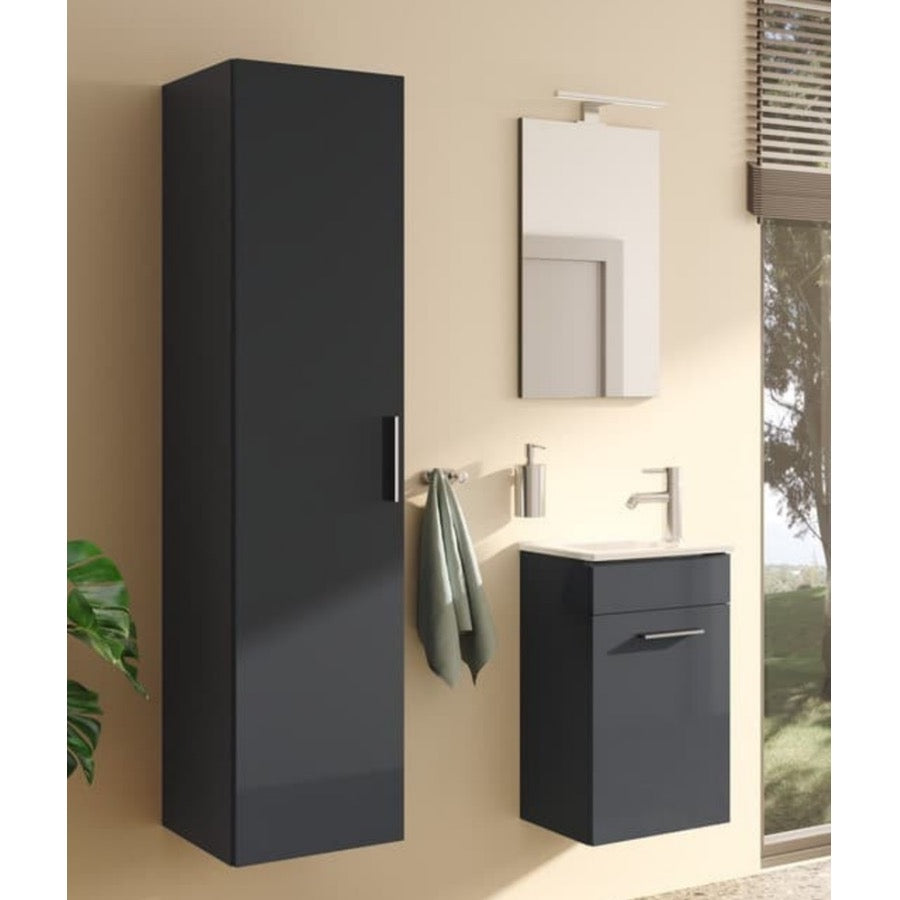 MIASET40ASET Vitra Mia 39 x 61 x 28 cm kopalniški sestav s stransko omarico