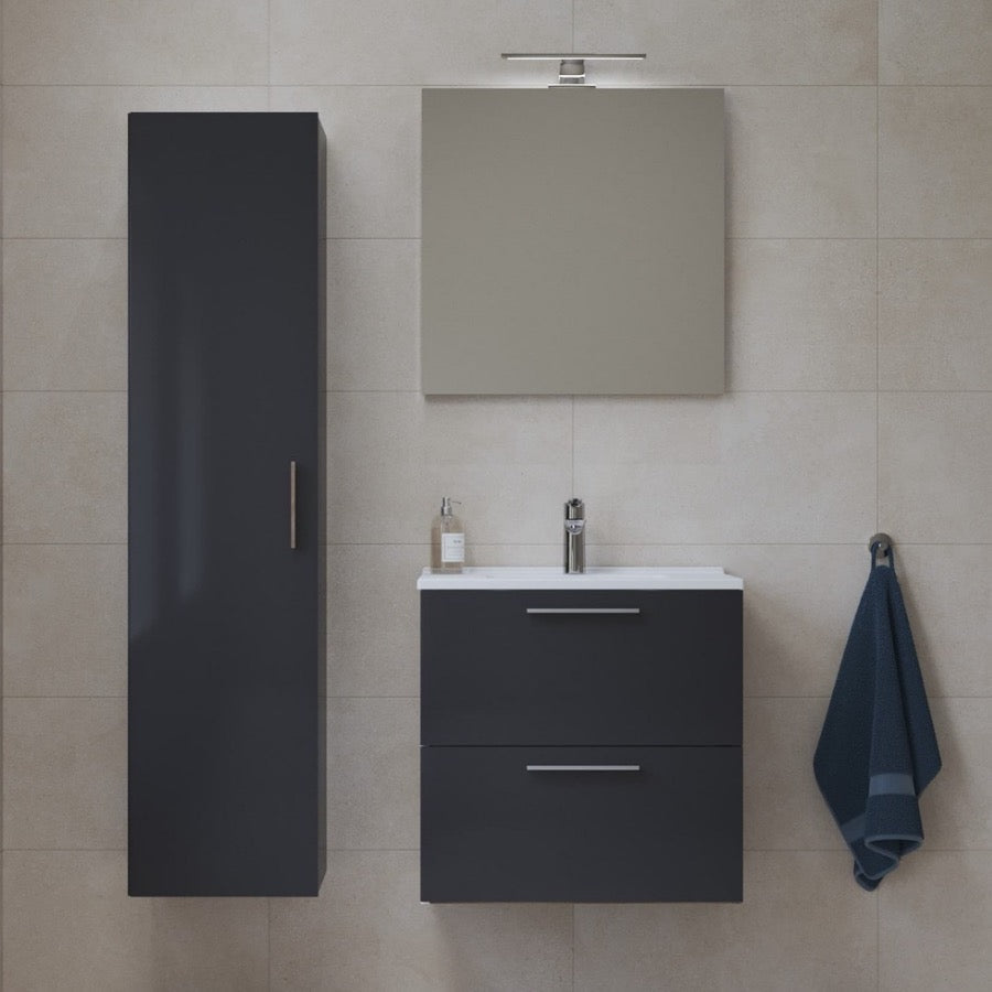 MIASET60ASET Vitra Mia 59 x 61 x 39,5 cm kopalniški sestav s stransko omarico