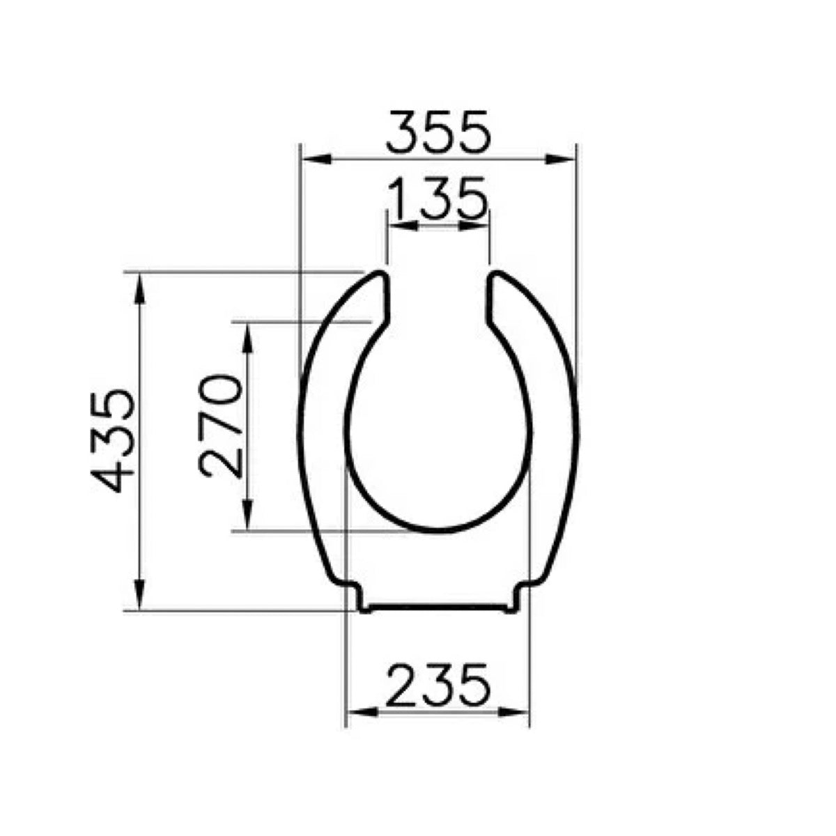 128-003-006 Vitra WC deska