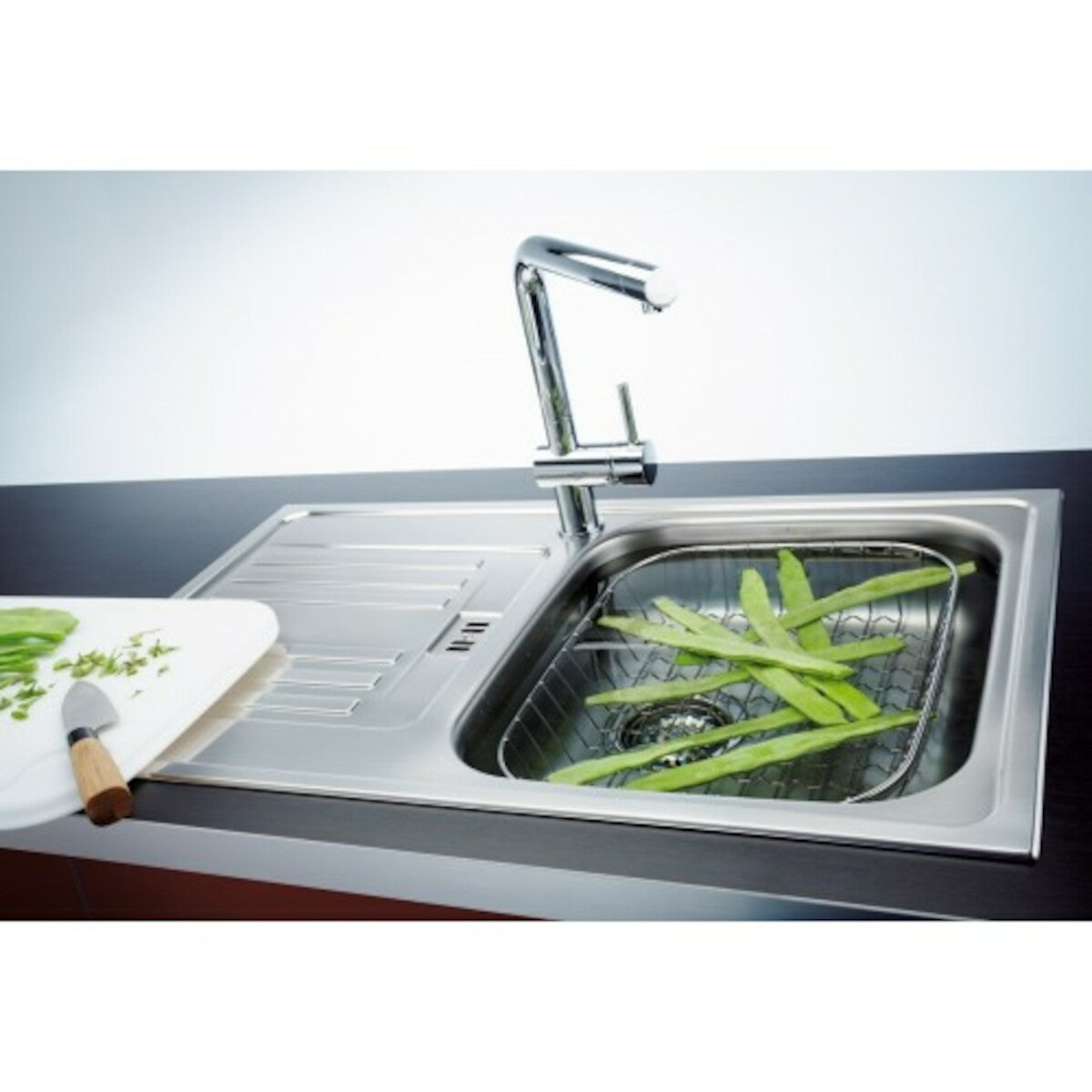Pomivalno korito 101.0286.017 Franke EFN 614-78 pomivalno korito iz nerjavnega jekla | KOPALNICA-ONLINE.SI