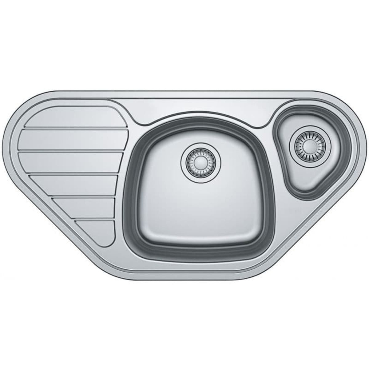 Pomivalno korito 101.0464.340 Franke Spark SKX 651-E pomivalno korito iz nerjavnega jekla | KOPALNICA-ONLINE.SI