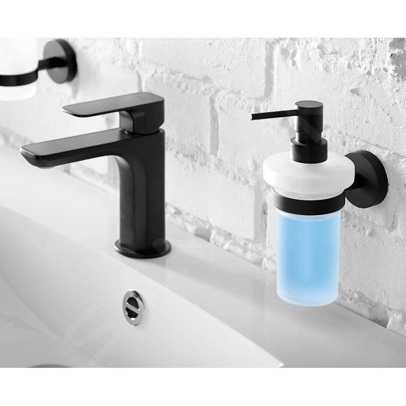 Kopalniški dodatki 104109010 Bemeta Dark milnik za tekoče milo | KOPALNICA-ONLINE.SI