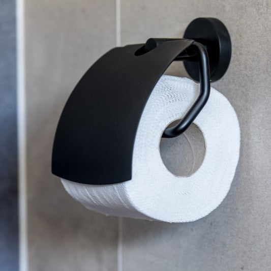Kopalniški dodatki 104112010 Bemeta Dark držalo za toaletni papir | KOPALNICA-ONLINE.SI