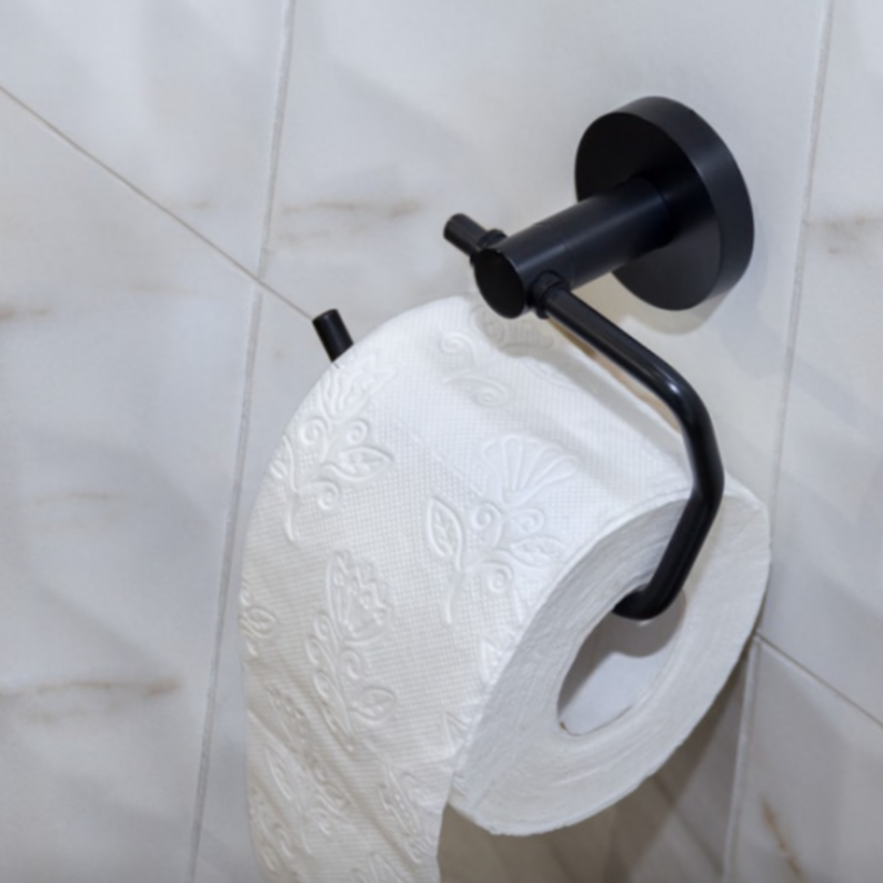 Kopalniški dodatki 104112040 Bemeta Dark držalo za toaletni papir | KOPALNICA-ONLINE.SI