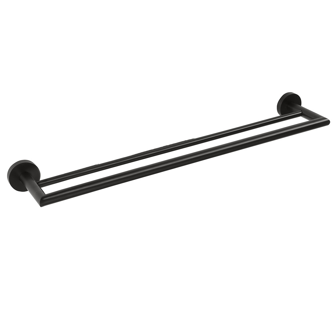 Kopalniški dodatki 104204050 Bemeta Dark držalo za brisače | KOPALNICA-ONLINE.SI