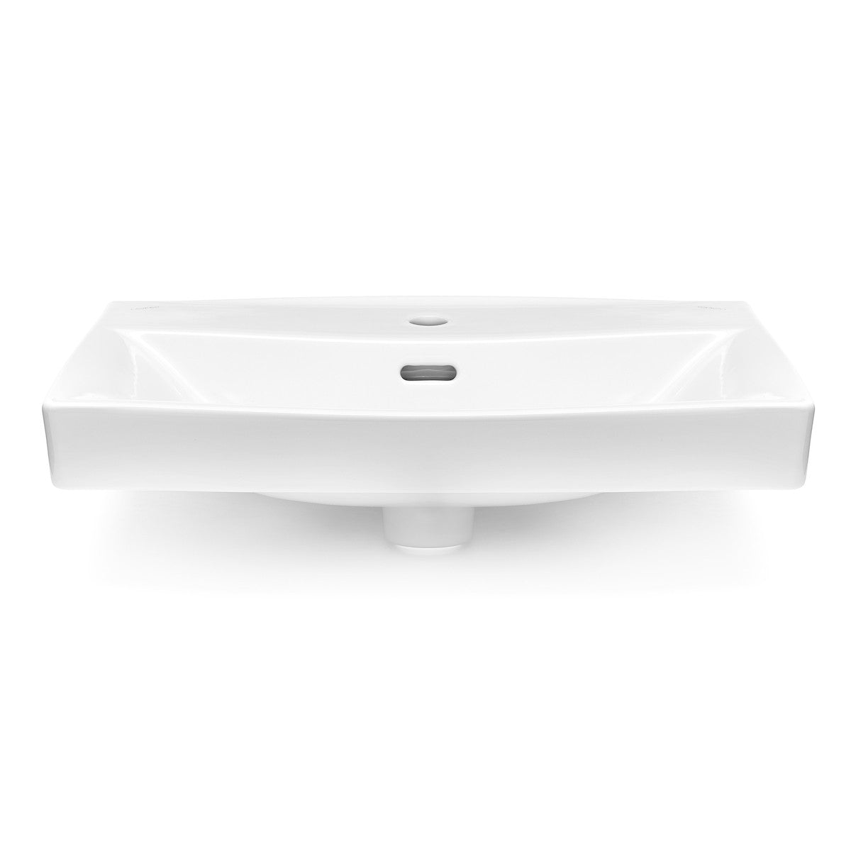 H8109550001041 Laufen Pro Nordic 56 x 42 cm pravokotni vgradni keramični umivalnik z odprtino za armaturo