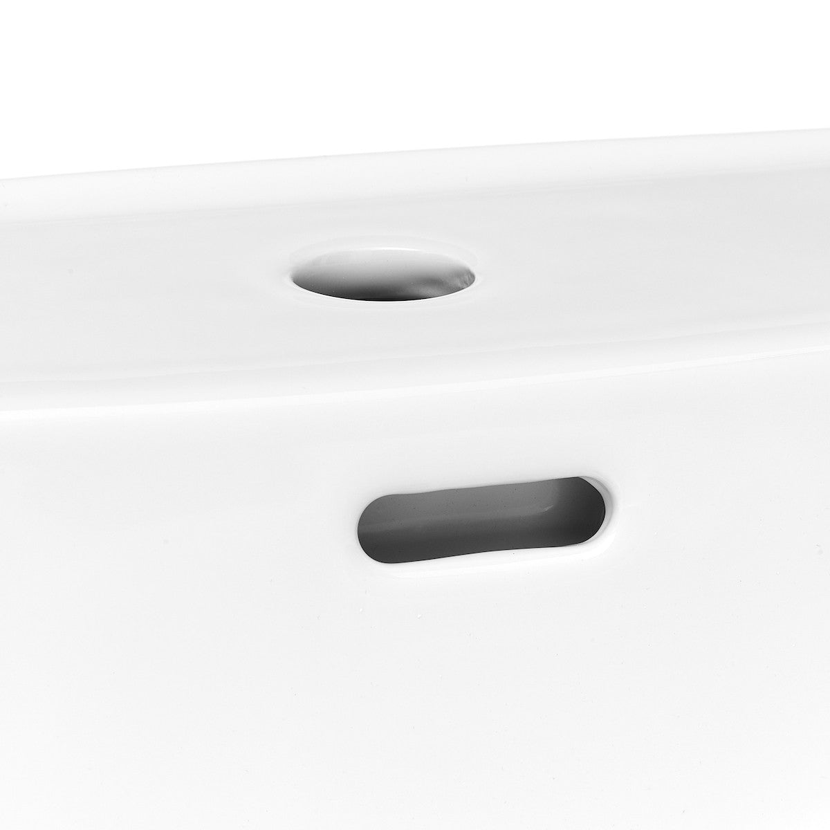 H8109550001041 Laufen Pro Nordic 56 x 42 cm pravokotni vgradni keramični umivalnik z odprtino za armaturo