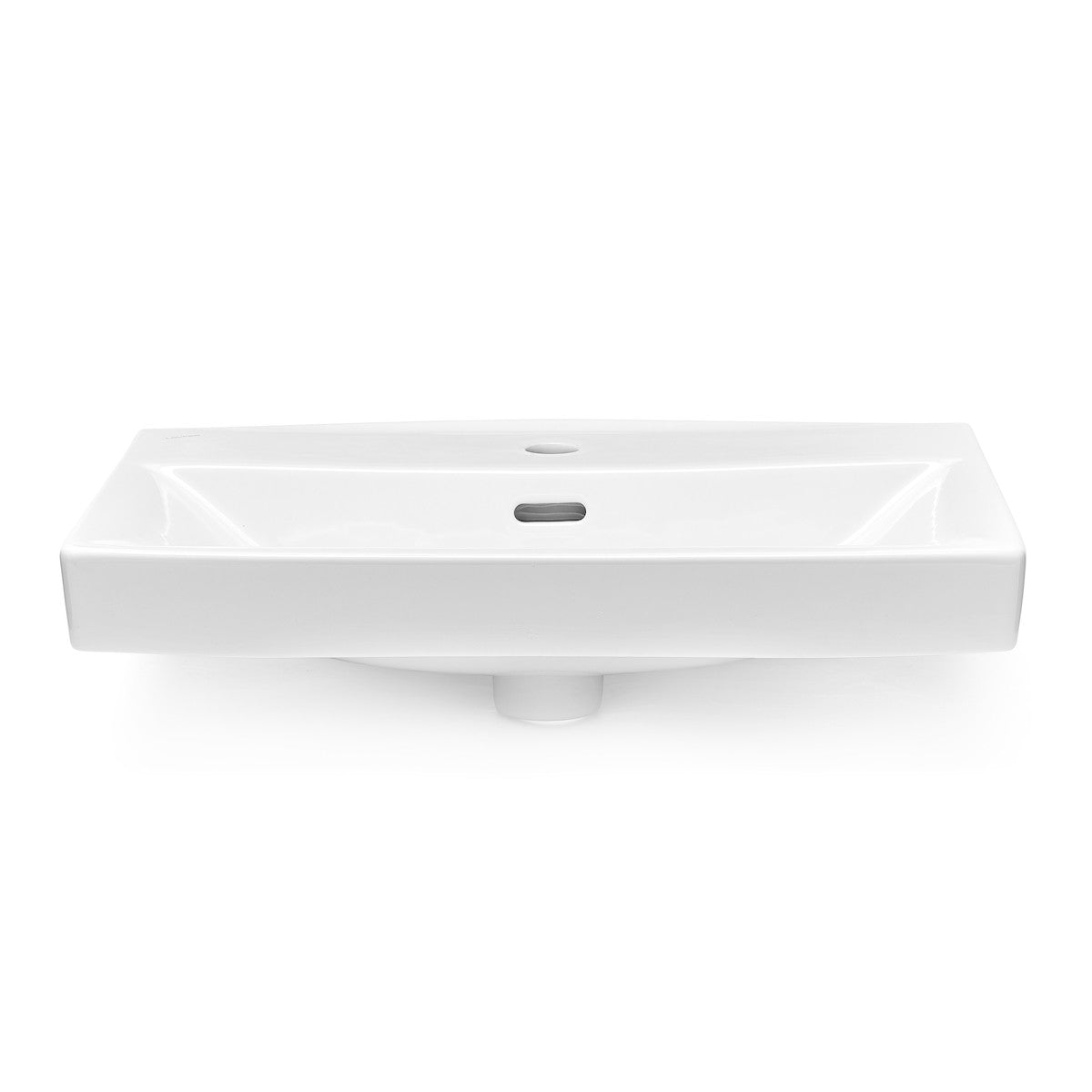 H8109560001041 Laufen Pro Nordic 60 x 42 cm pravokotni vgradni keramični umivalnik z odprtino za armaturo