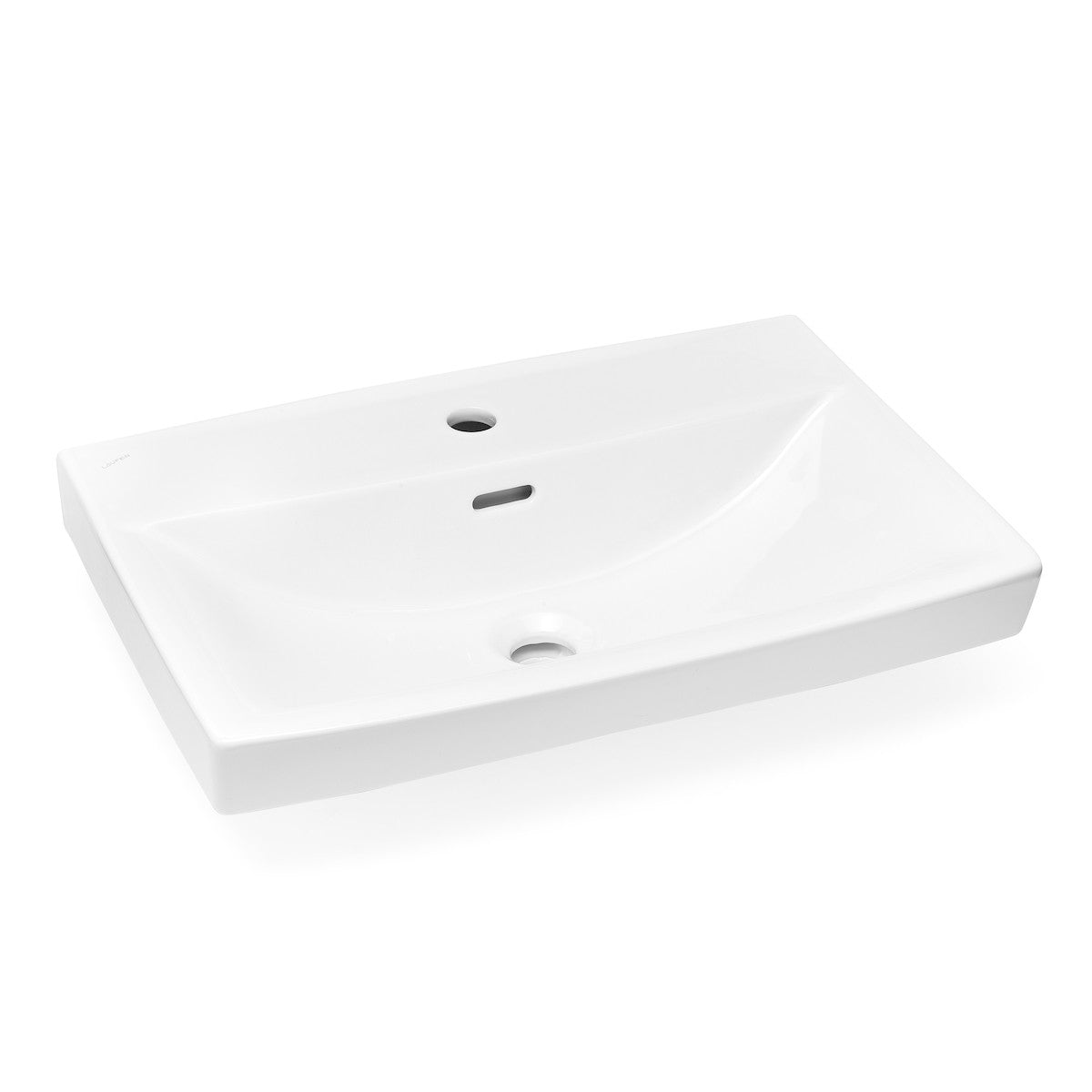 H8109560001041 Laufen Pro Nordic 60 x 42 cm pravokotni vgradni keramični umivalnik z odprtino za armaturo