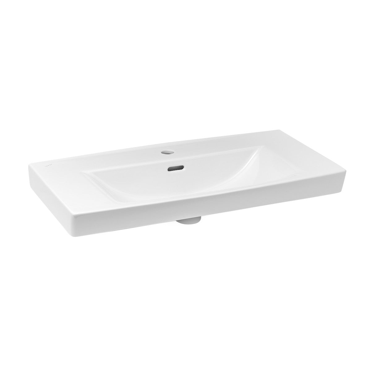 H8109570001041 Laufen Pro Nordic 80 x 42 cm pravokotni vgradni keramični umivalnik z odprtino za armaturo