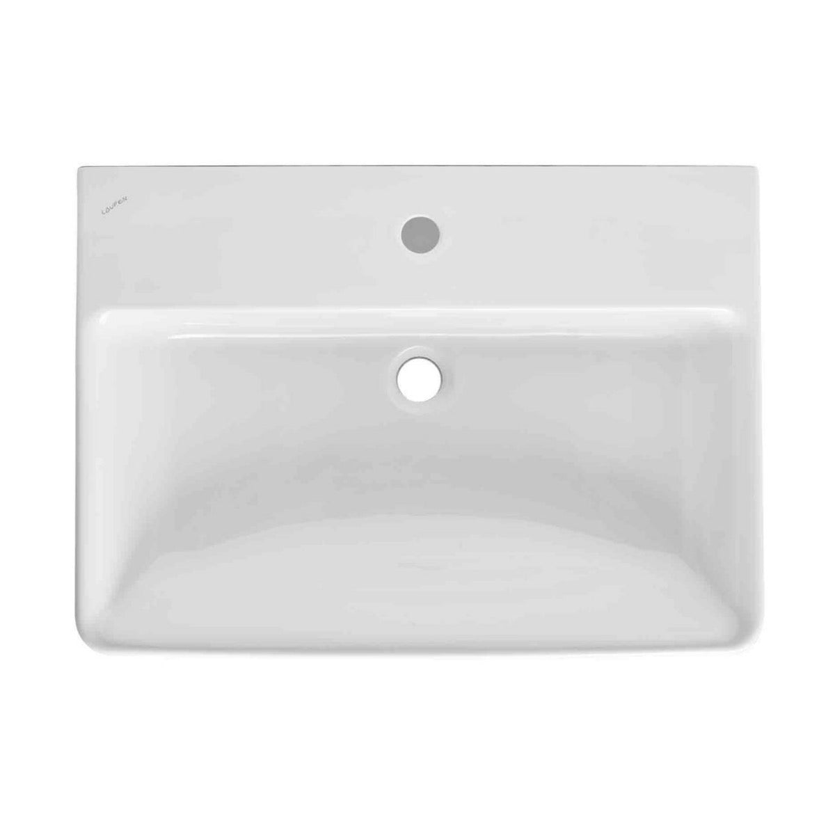 H8109640001041 Laufen Pro S 65 x 46,5 cm pravokotni stenski keramični umivalnik z odprtino za armaturo