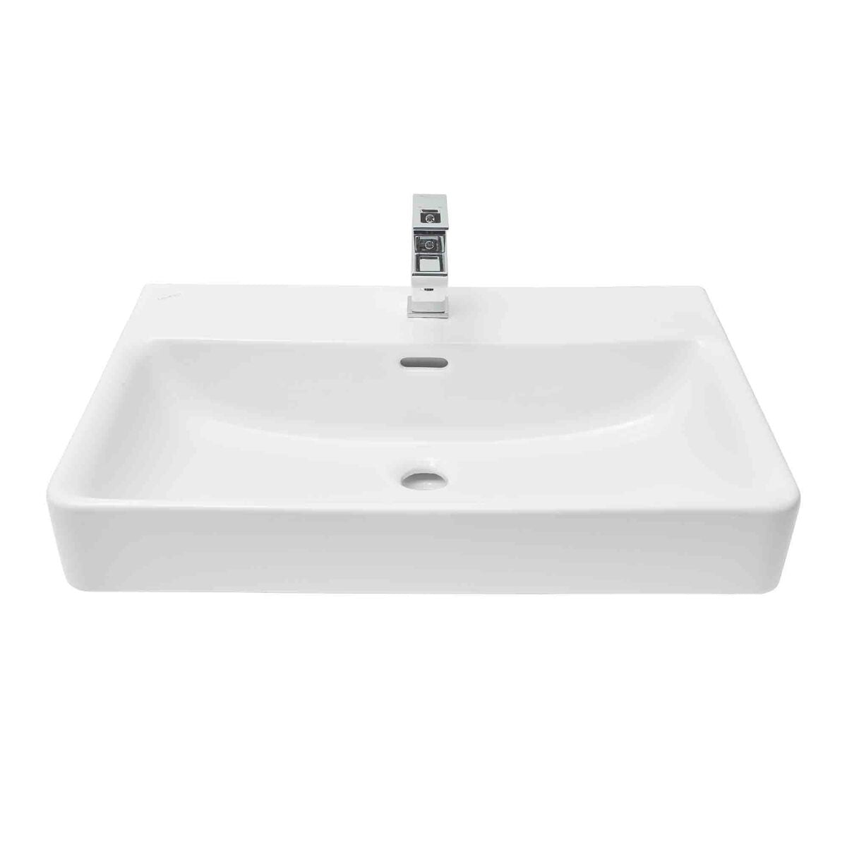H8109640001041 Laufen Pro S 65 x 46,5 cm pravokotni stenski keramični umivalnik z odprtino za armaturo