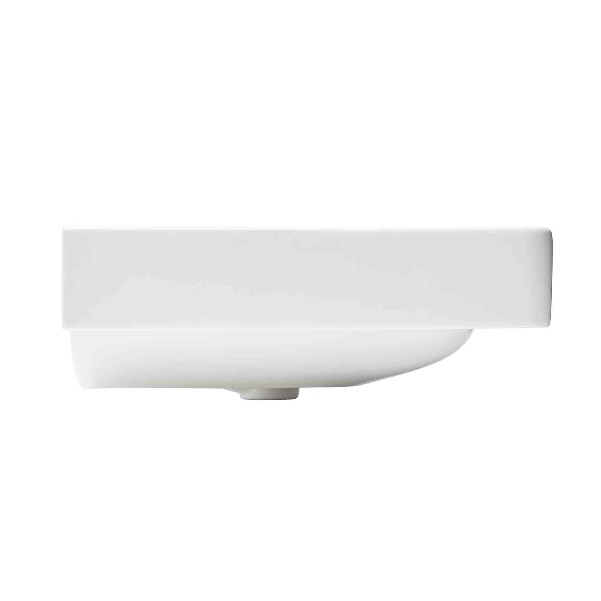 H8109640001041 Laufen Pro S 65 x 46,5 cm pravokotni stenski keramični umivalnik z odprtino za armaturo