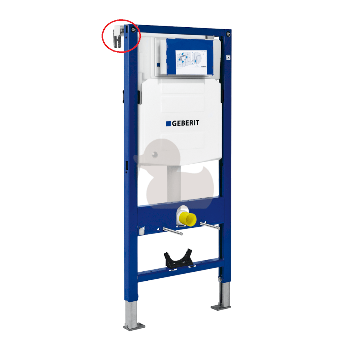 Montažni pribor 111.815.00.1 Geberit Duofix Set stenskih sider za posamezno montažo | KOPALNICA-ONLINE.SI