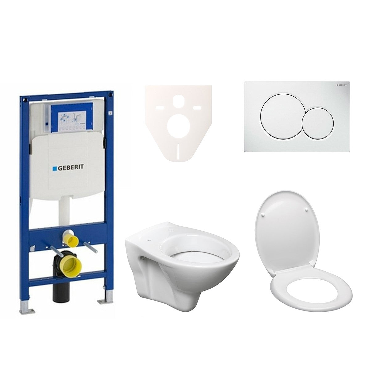 SIKOSSLPRO010 S-Line Pro wc školjka s kompletom Geberit Duofix 111.300.00.5 Sigma01