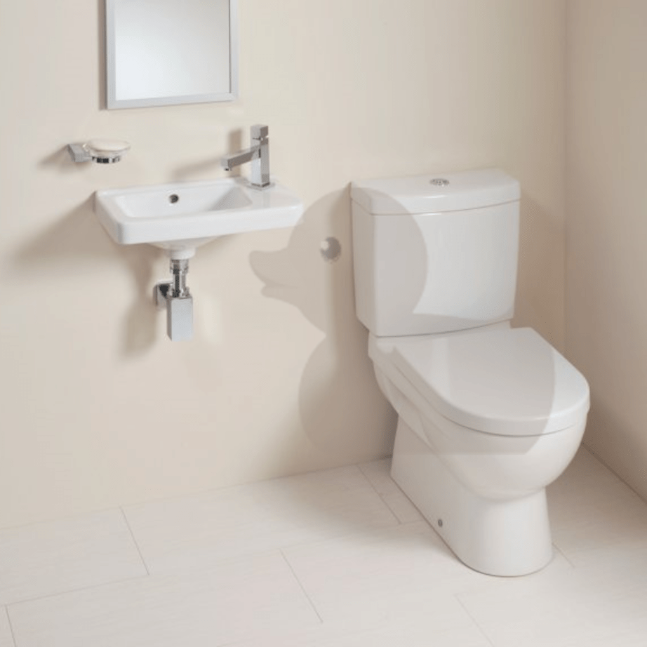 H8114240001061 Jika Cubito 45 x 25 cm desna izvedba keramični umivalnik z odprtino za armaturo
