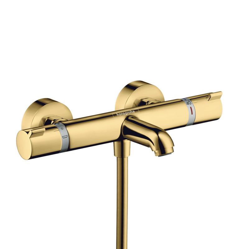 Armature 13114990 Hansgrohe Ecostat Comfort stenska termostatska armatura za kad zlata | KOPALNICA-ONLINE.SI