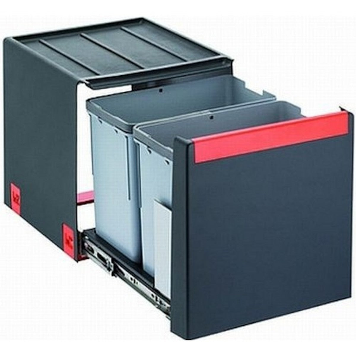 Sorterji odpadkov 134.0039.330 Franke Sorter Cube 40 2 x 14l sorter odpadkov | KOPALNICA-ONLINE.SI