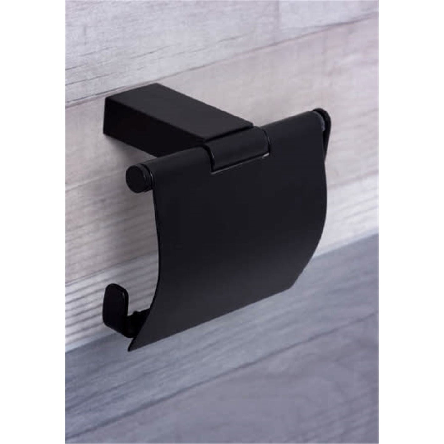 Kopalniški dodatki 135012010 Bemeta Nero držalo za toaletni papir | KOPALNICA-ONLINE.SI