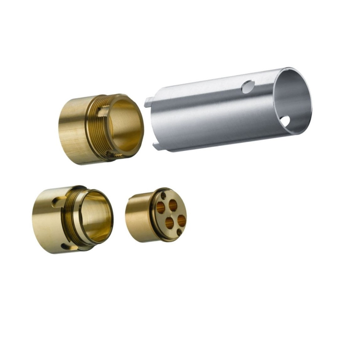 Montažni pribor 13586000 Hansgrohe Axor 25mm komplet podaljškov za podometni del | KOPALNICA-ONLINE.SI