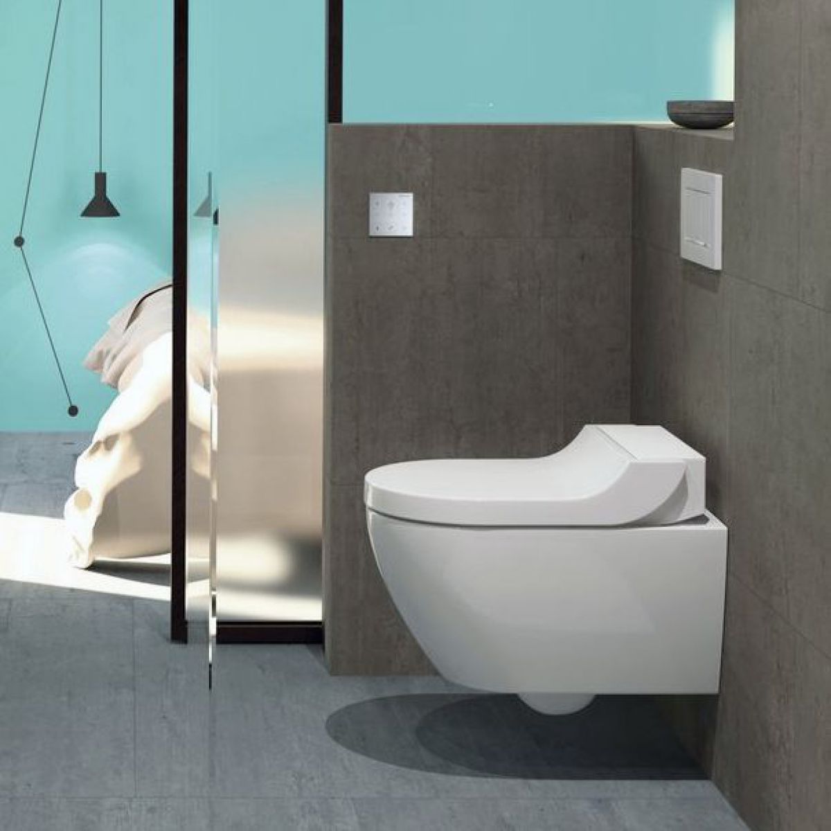 WC školjke 146.292.11.1 Geberit AquaClean Tuma Comfort komplet WC školjka z WC desko s funkcijo bide (146.293.11.1) | KOPALNICA-ONLINE.SI