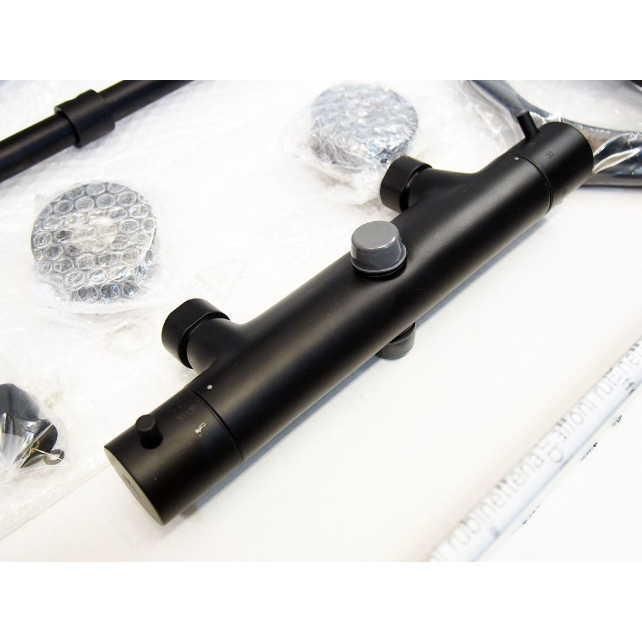 ZCOL684LIQNO Paffoni Brillo termostatska armatura za tuš s tuš setom črna