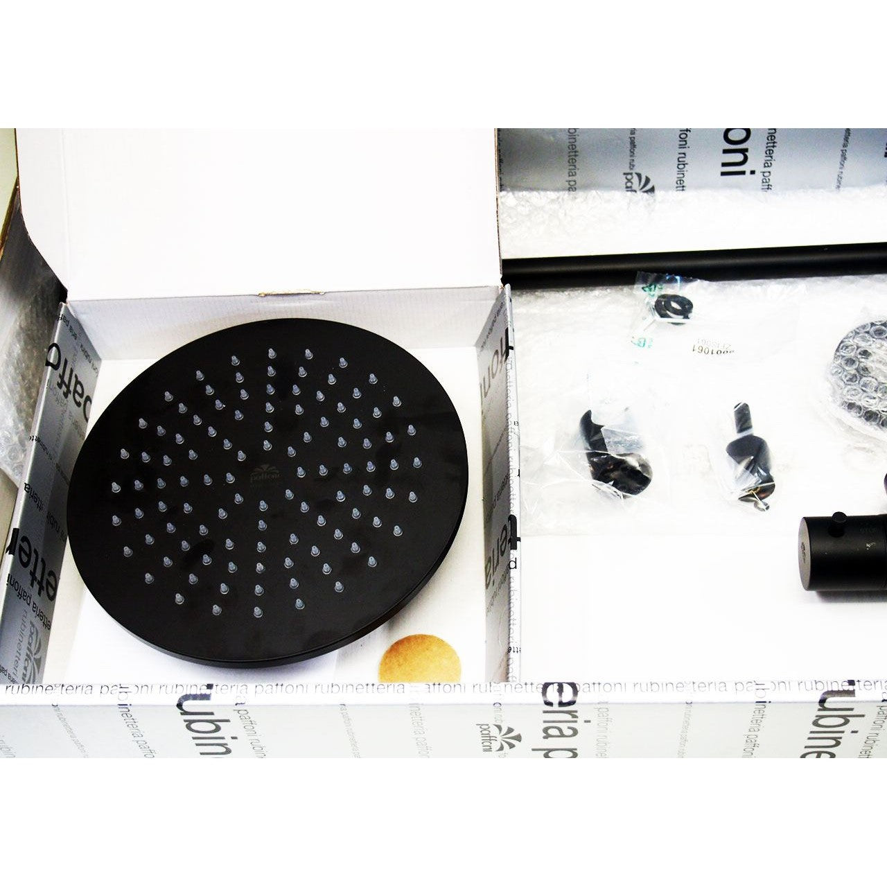 ZCOL684LIQNO Paffoni Brillo termostatska armatura za tuš s tuš setom črna