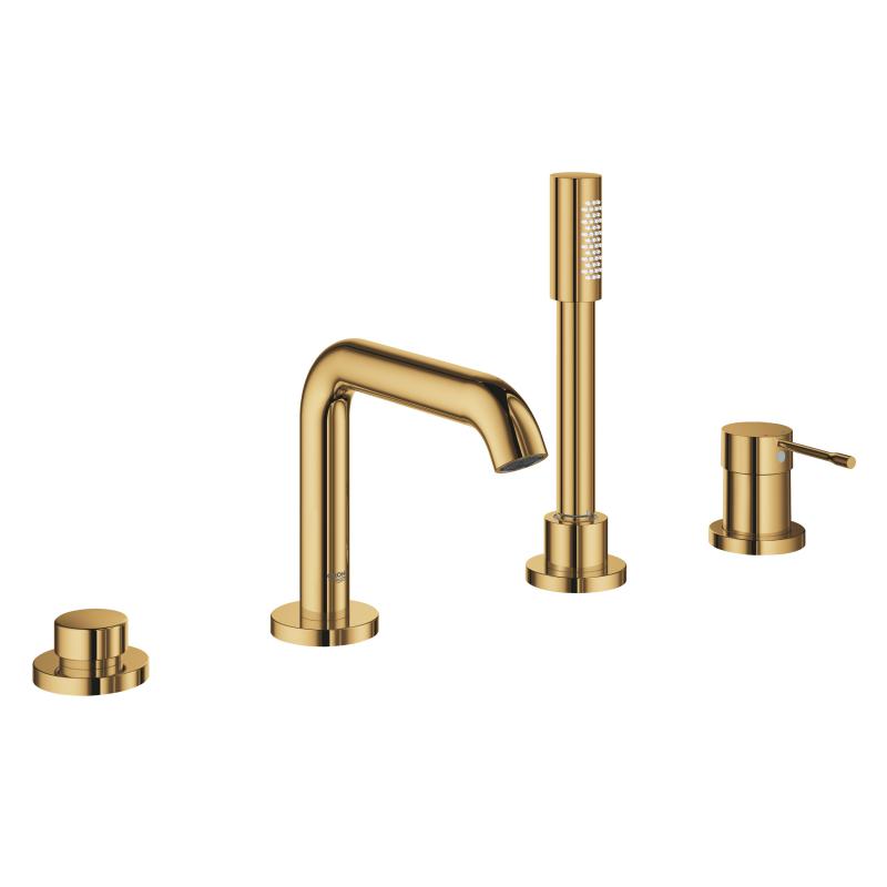 Armature 19578AL1 Grohe Essence New armatura za kad s tuš ročko za namestitev na rob kadi | KOPALNICA-ONLINE.SI