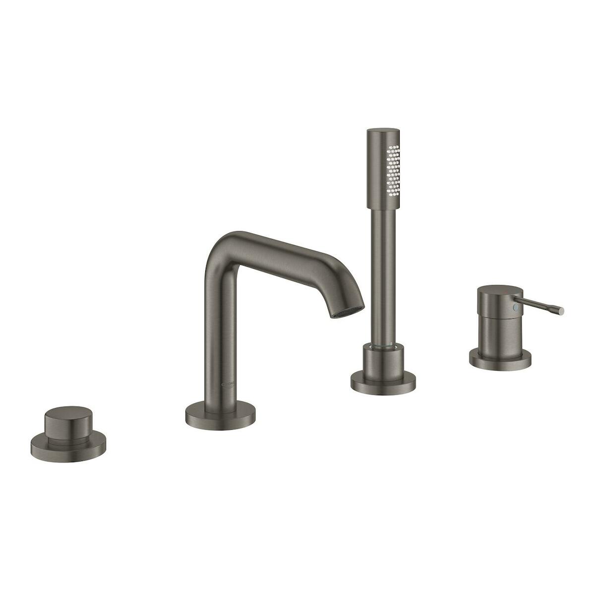 Armature 19578AL1 Grohe Essence New armatura za kad s tuš ročko za namestitev na rob kadi | KOPALNICA-ONLINE.SI