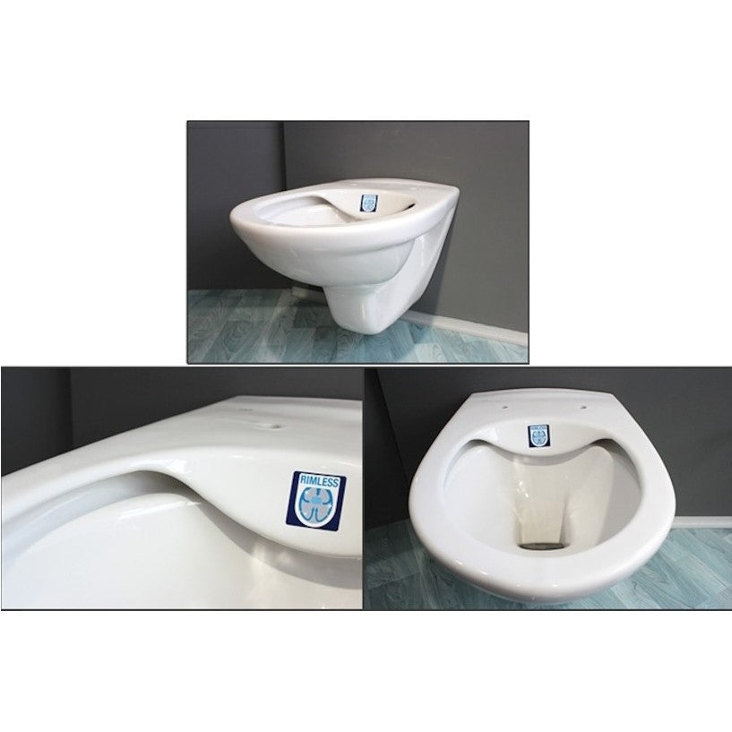 H8213770000001 Jika Dino viseča brezrobna WC školjka