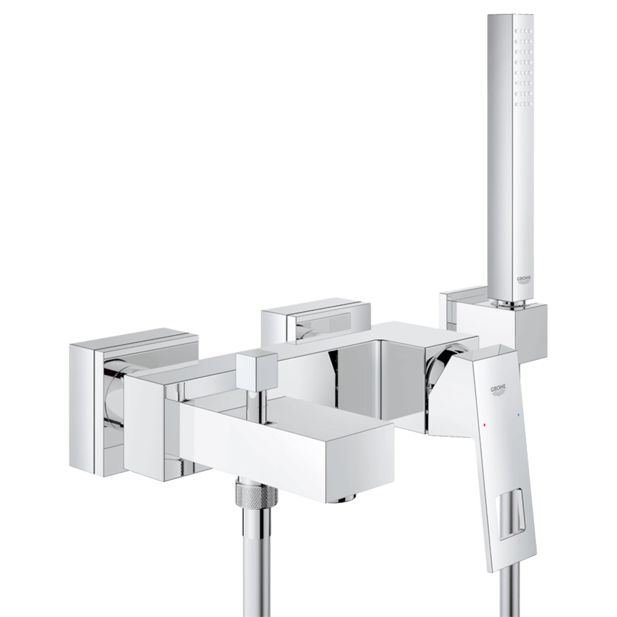 Armature 23141000 Grohe Eurocube stenska armatura za kad s tuš ročko | KOPALNICA-ONLINE.SI