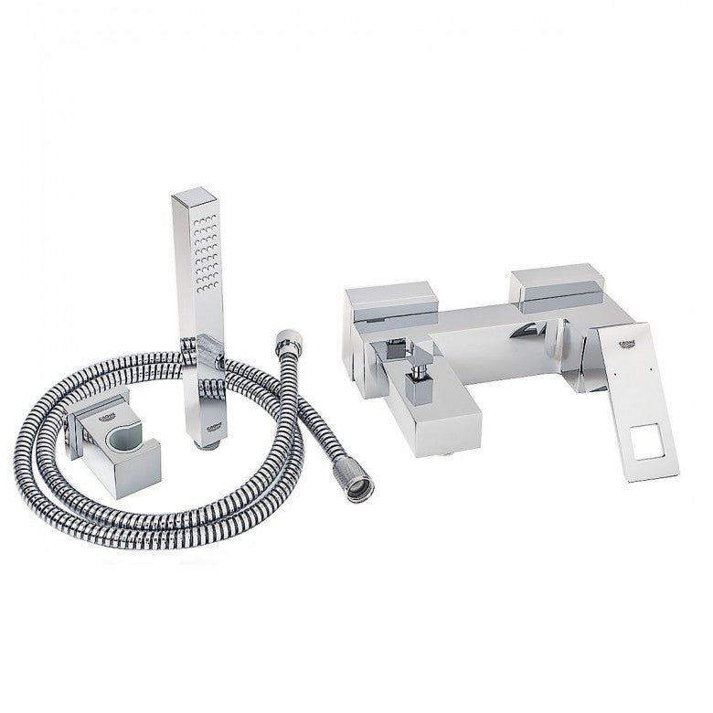 Armature 23141000 Grohe Eurocube stenska armatura za kad s tuš ročko | KOPALNICA-ONLINE.SI