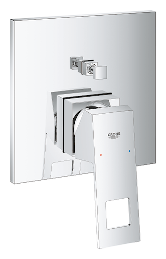 Armature 24062000 Grohe Eurocube pokrivna plošča za kad ali tuš | KOPALNICA-ONLINE.SI