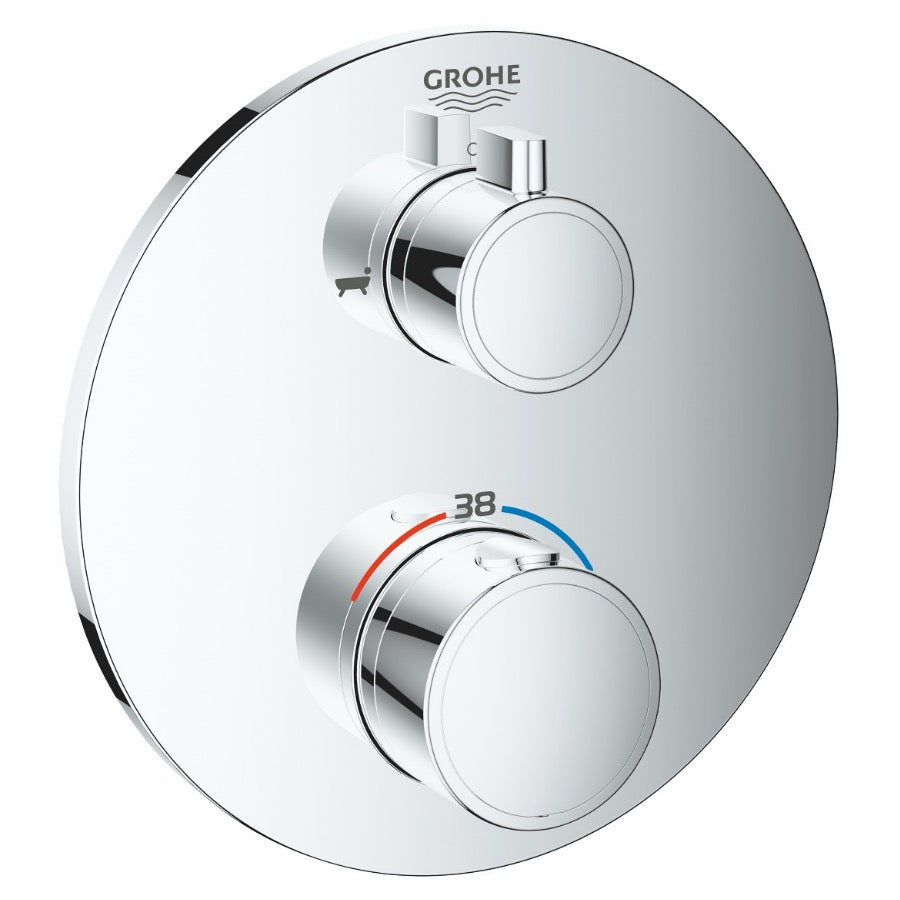 Armature 24077000 Grohe Grohtherm termostatska pokrivna plošča | KOPALNICA-ONLINE.SI