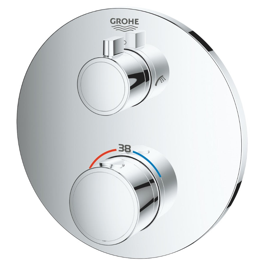 Armature 24077000 Grohe Grohtherm termostatska pokrivna plošča | KOPALNICA-ONLINE.SI