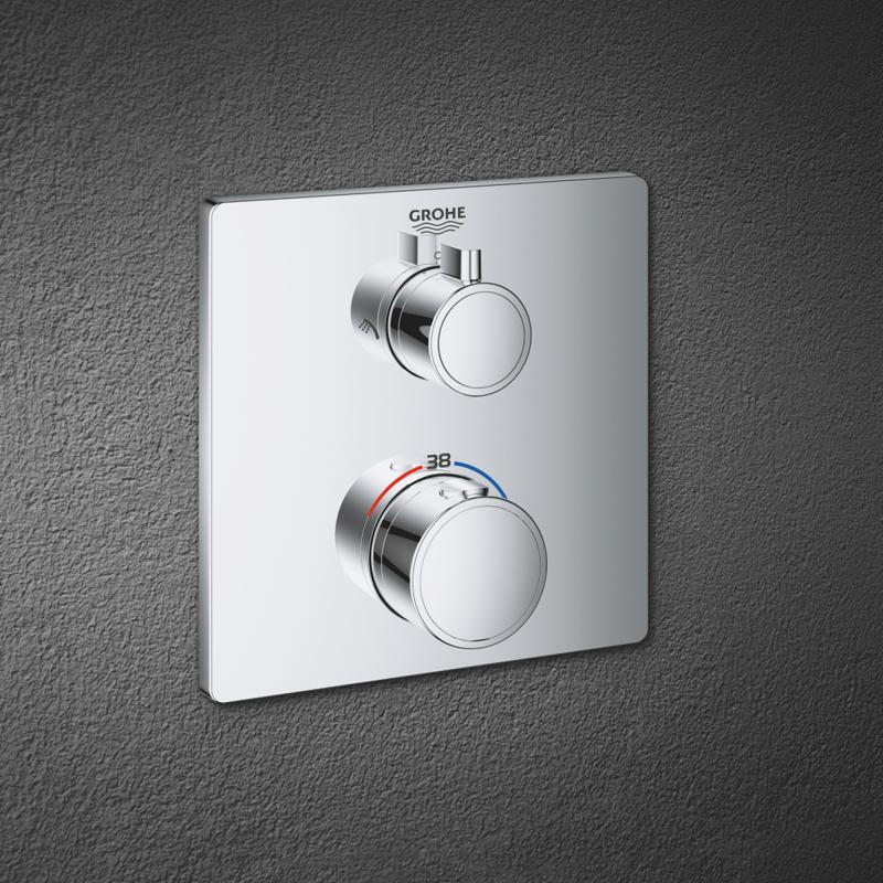 Armature 24079000 Grohe Grohtherm termostatska pokrivna plošča | KOPALNICA-ONLINE.SI