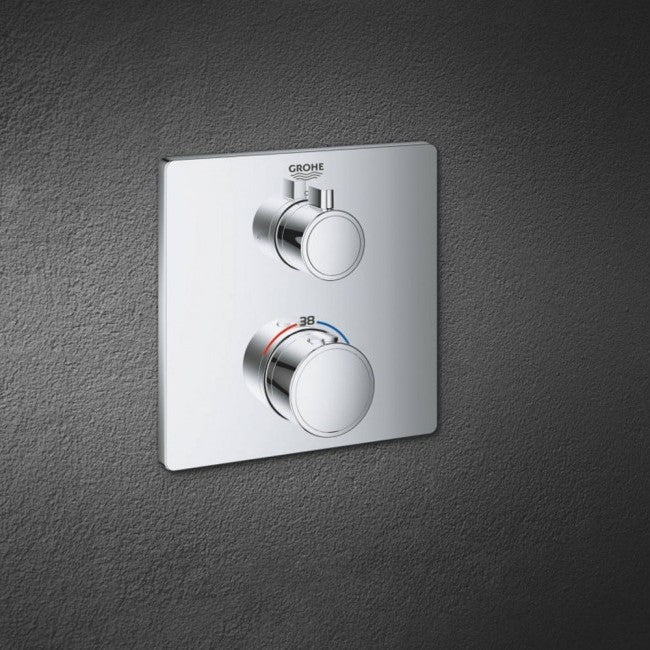 Armature 24080000 Grohe Grohtherm termostatska pokrivna plošča | KOPALNICA-ONLINE.SI